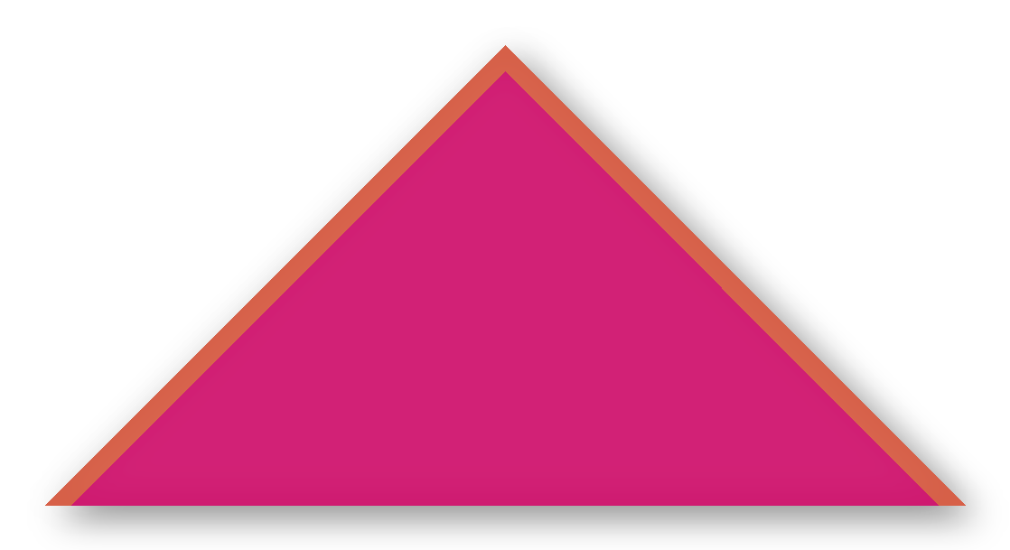 Foulard scout Fuchsia CC40 Biais Corail
