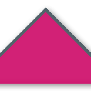 Foulard scout Fuchsia CC40 Biais Gris Ardoise