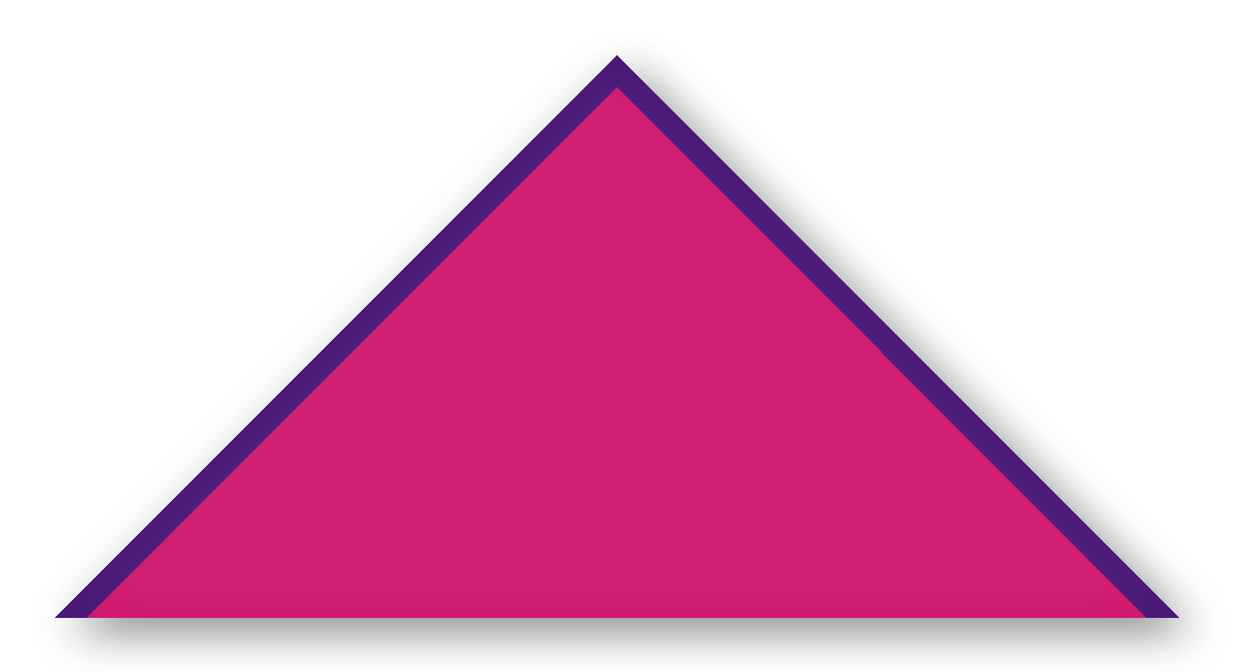 Foulard scout Fuchsia CC40 Biais Violet
