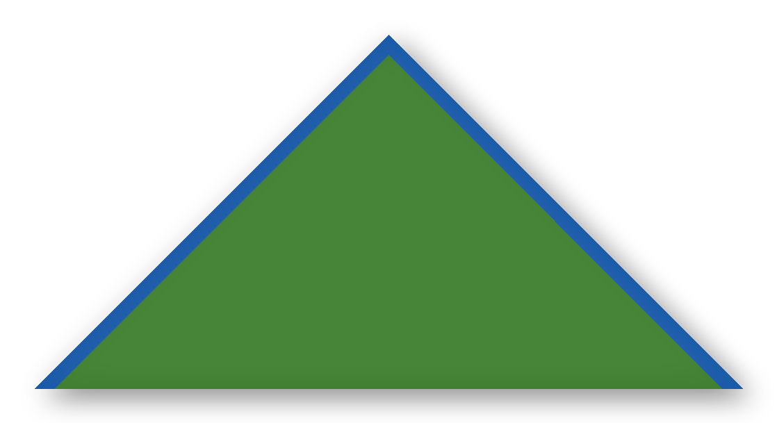 Foulard scout Gazon CC31 Biais Bleu Roi