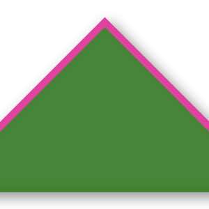 Foulard scout Gazon CC31 Biais Fuchsia