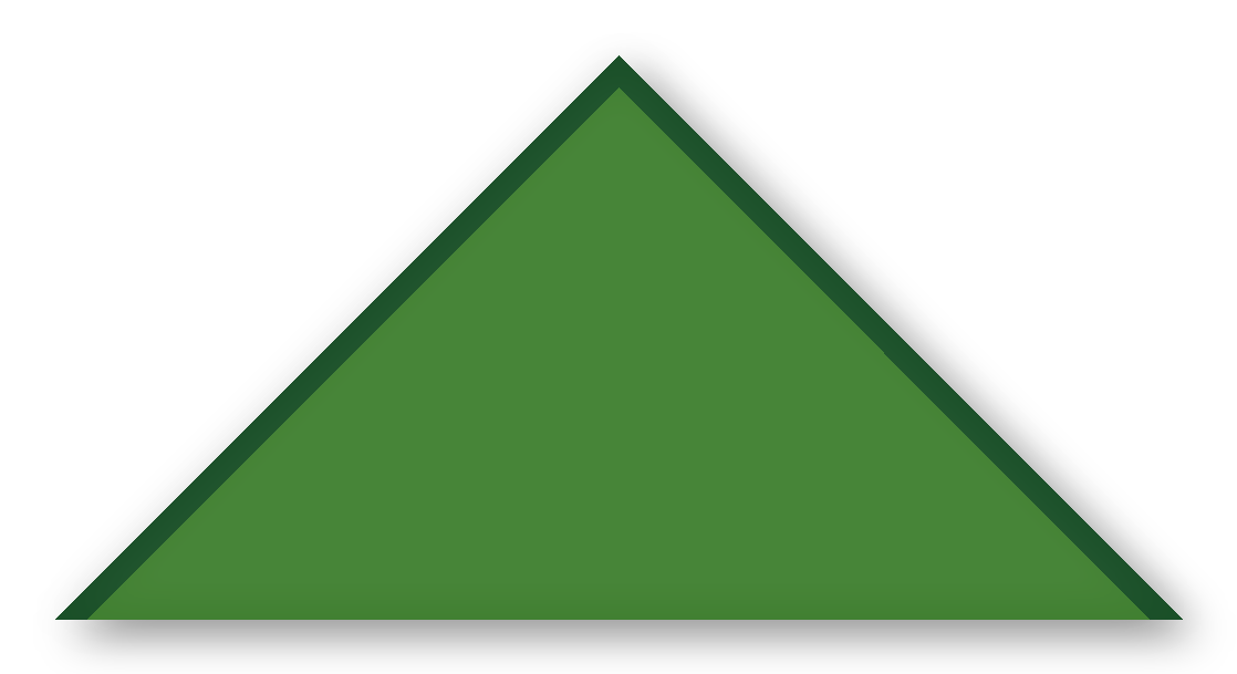 Foulard scout Gazon CC31 Biais Vert Sapin