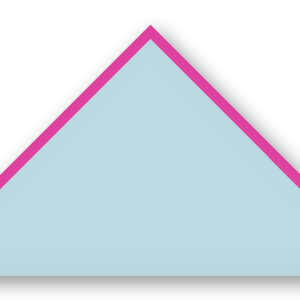 Foulard scout Glace CC15 Biais Fuchsia