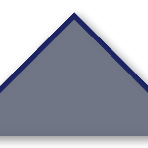 Foulard scout Gris Bleute CC03 Biais Bleu Nuit