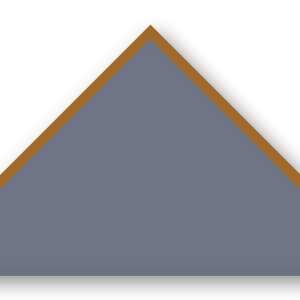Foulard scout Gris Bleute CC03 Biais Caramel