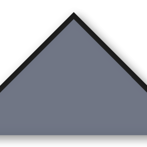 Foulard scout Gris Bleute CC03 Biais Noir