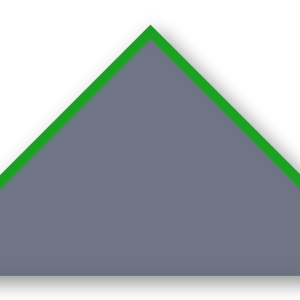 Foulard scout Gris Bleute CC03 Biais Vert Prairie