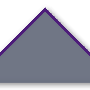 Foulard scout Gris Bleute CC03 Biais Violet