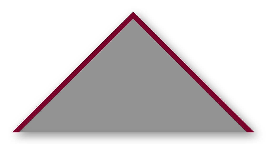 Foulard scout Gris CC04 Biais Bordeaux