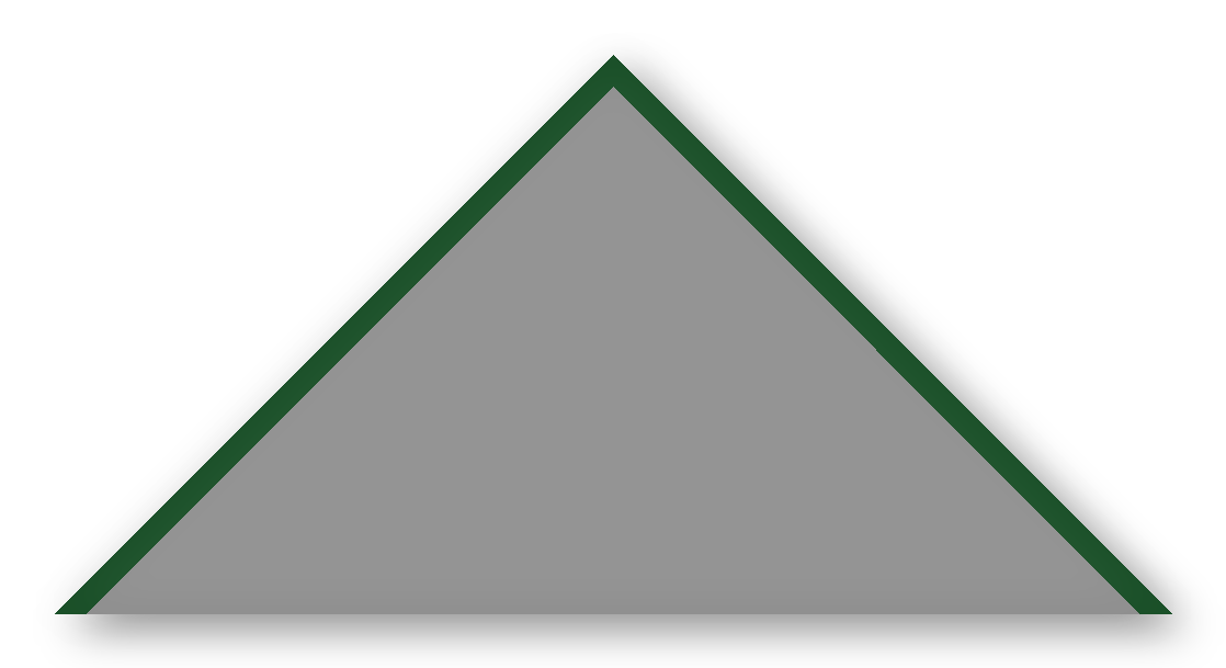 Foulard scout Gris CC04 Biais Vert Sapin