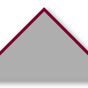 Foulard scout Gris Biais Bordeaux