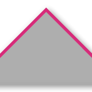 Foulard scout Gris Biais Rose Vif