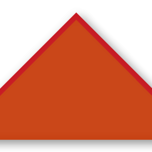 Foulard scout Hermes CC20 Biais Rouge