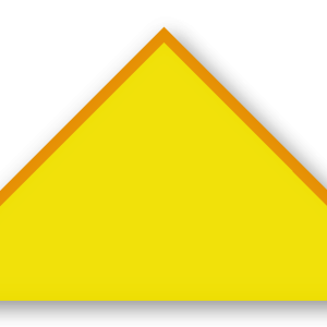Foulard scout Jaune CC28 Biais Soleil