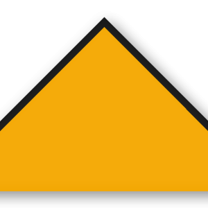 Foulard scout Jaune Biais Noir