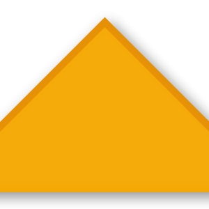 Foulard scout Jaune Biais Soleil