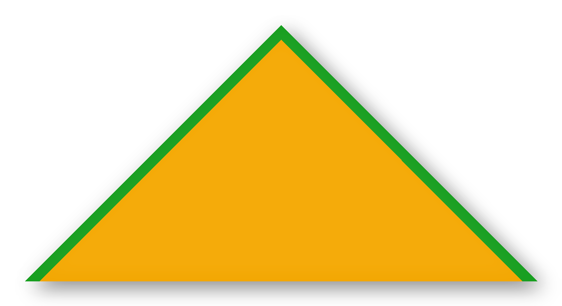 Foulard scout Jaune Biais Vert Prairie