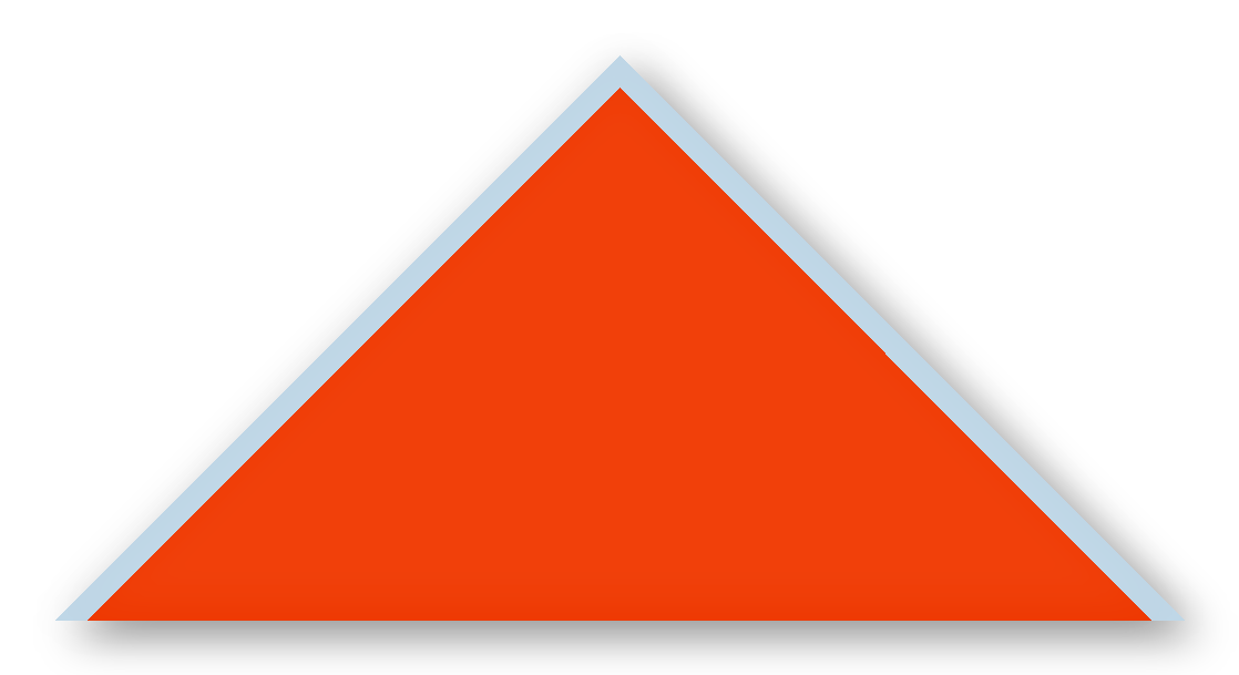 Foulard scout Mandarine Biais Bleu Glacier