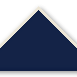 Foulard scout Marine CC09 Biais Ecru