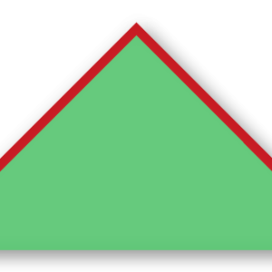 Foulard scout Menthe CC32 Biais Rouge