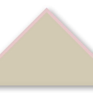 Foulard scout Naturel Chine CC38 Biais Rose Quartz