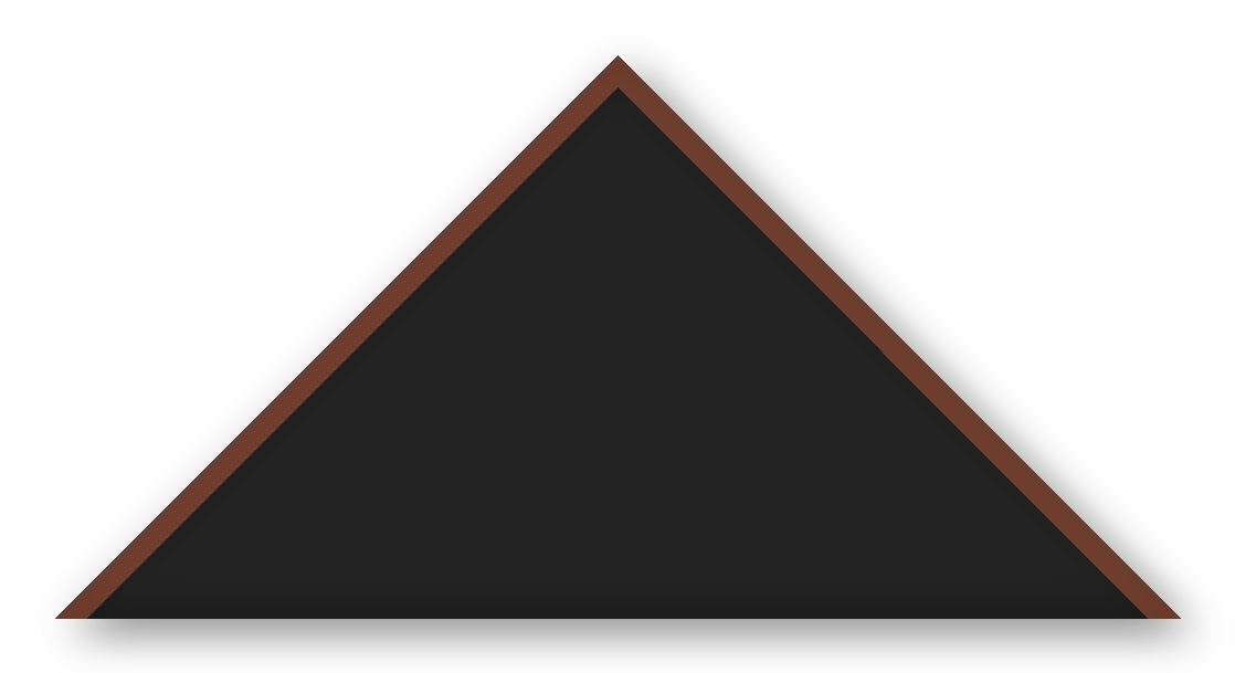 Foulard scout Noir CC01 Biais Marron