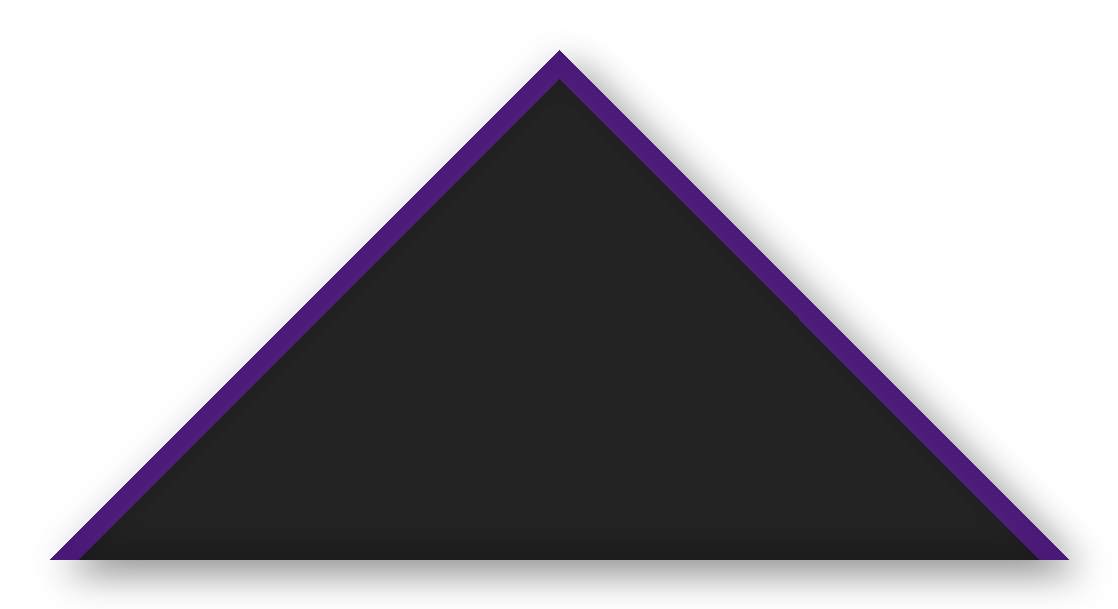 Foulard scout Noir CC01 Biais Violet