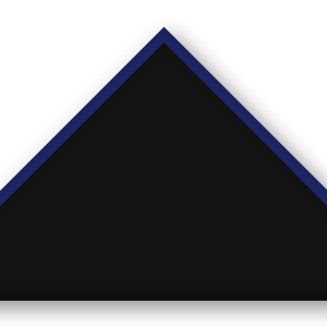 Foulard scout Noir Biais Bleu Nuit