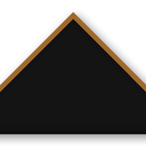 Foulard scout Noir Biais Caramel