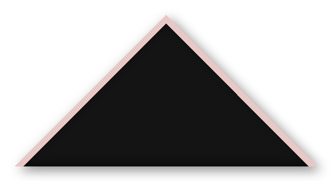 Foulard scout Noir Biais Rose Pale