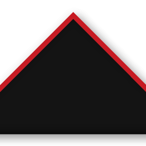 Foulard scout Noir Biais Rouge