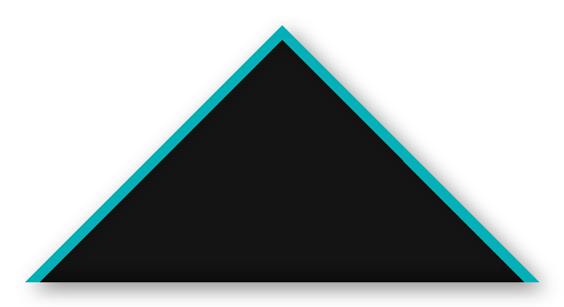 Foulard scout Noir Biais Turquoise
