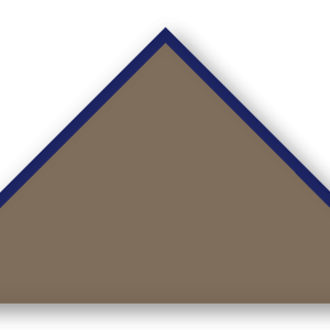 Foulard scout Noix Biais Bleu Nuit