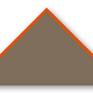 Foulard scout Noix Biais Orange