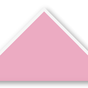 Foulard scout Rose Bonbon Biais Blanc