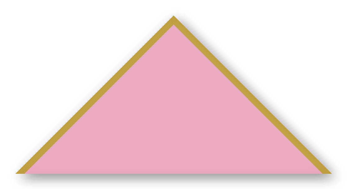 Foulard scout Rose Bonbon Biais Dore
