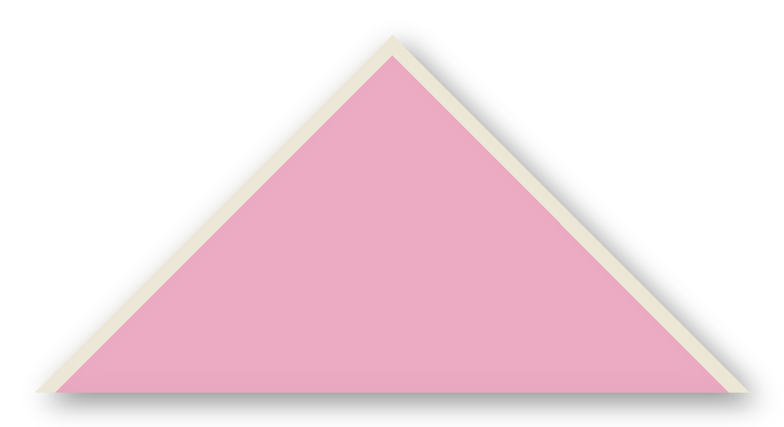 Foulard scout Rose Bonbon Biais Ecru