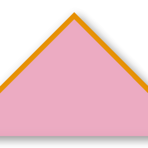 Foulard scout Rose Bonbon Biais Soleil
