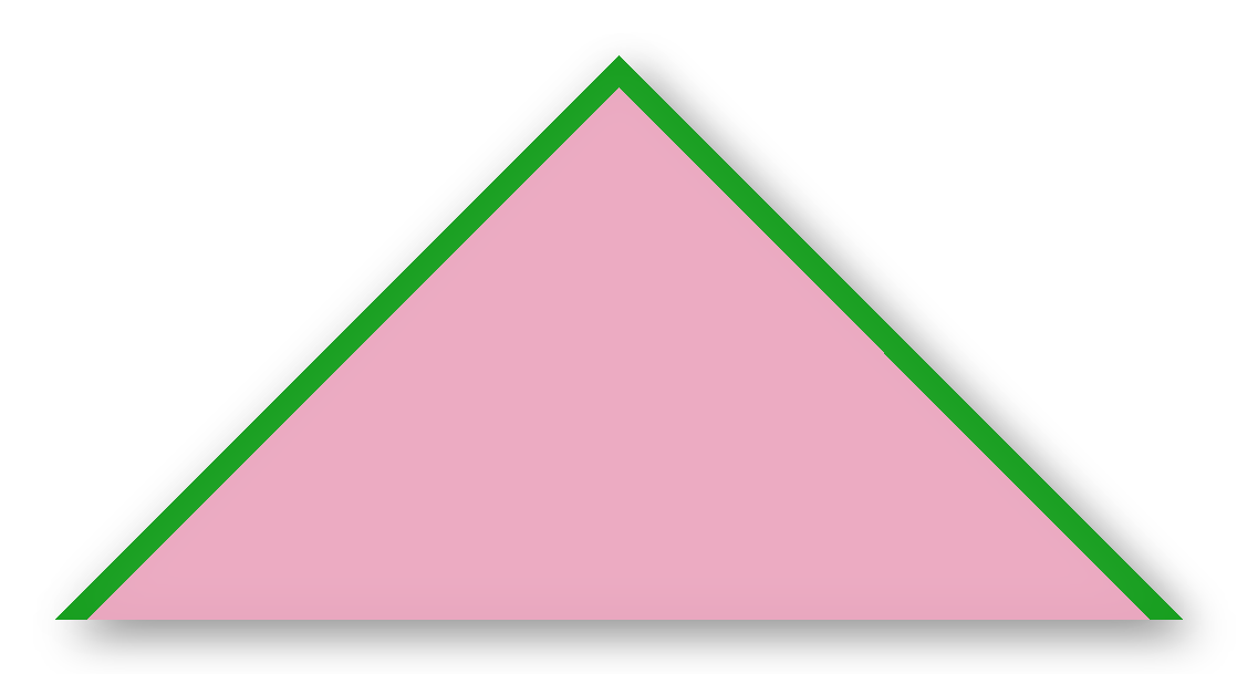 Foulard scout Rose Bonbon Biais Vert Prairie