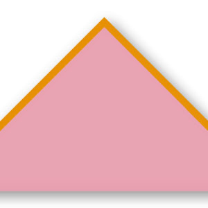 Foulard scout Rose CC42 Biais Soleil