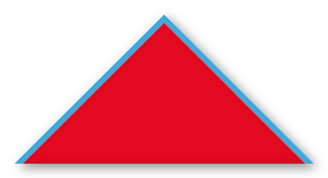 Foulard scout Rouge CC21 Biais Bleu Ciel