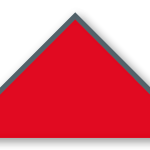 Foulard scout Rouge CC21 Biais Gris Ardoise
