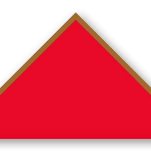 Foulard scout Rouge Biais Caramel