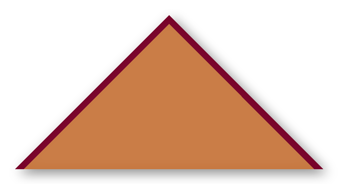 Foulard scout Rouille CC23 Biais Bordeaux