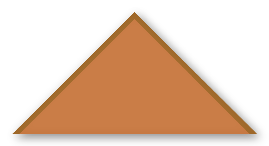 Foulard scout Rouille CC23 Biais Caramel