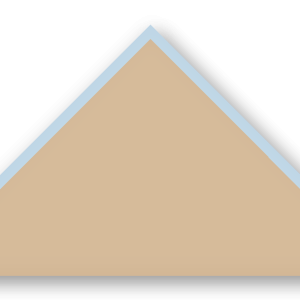 Foulard scout Sable Biais Bleu Glacier