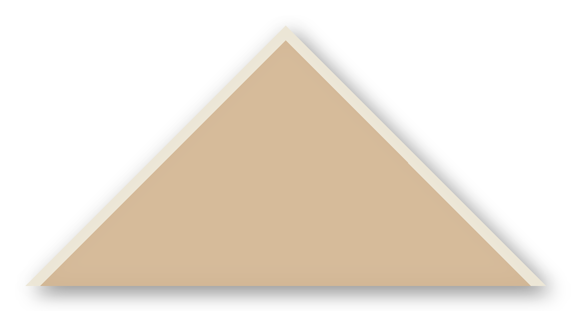Foulard scout Sable Biais Ecru