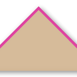 Foulard scout Sable Biais Fuchsia