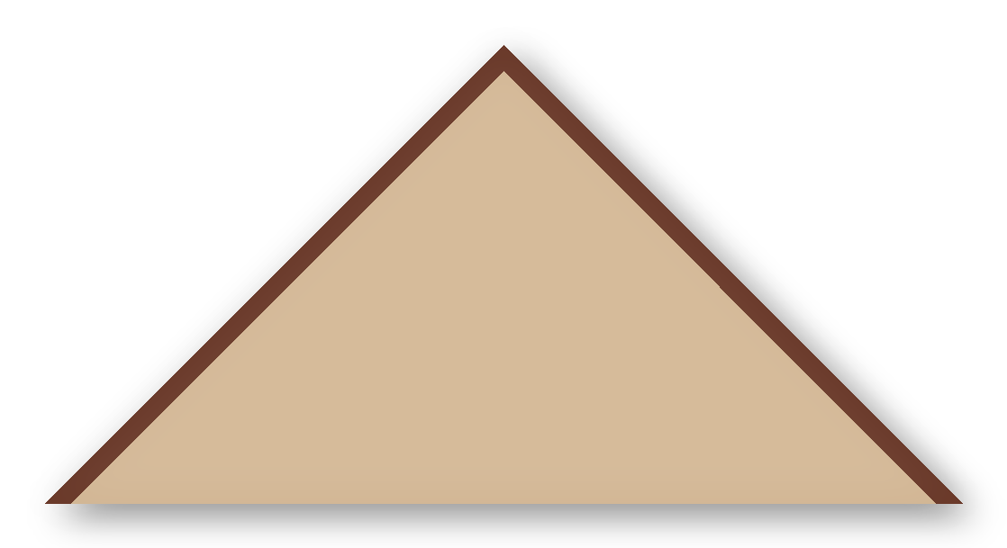 Foulard scout Sable Biais Marron