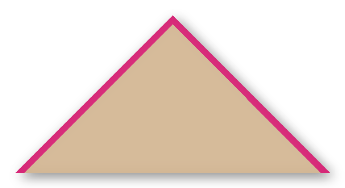 Foulard scout Sable Biais Rose Vif